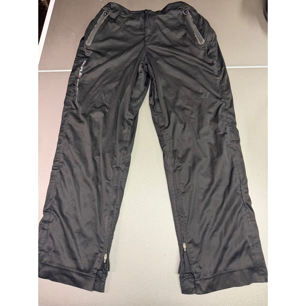 Sun Mountain RainFlex Golf Pants Mens‎ Black Waterproof Breathable Stretch XL